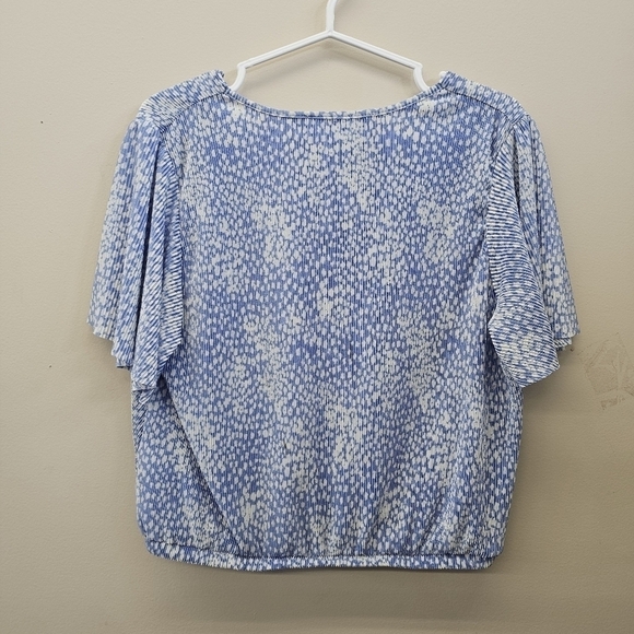 ASTR the Label Short Sleeve Plisse Top - Picture 8 of 11